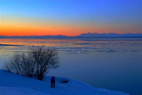 alaska sunrise and sunset in july.